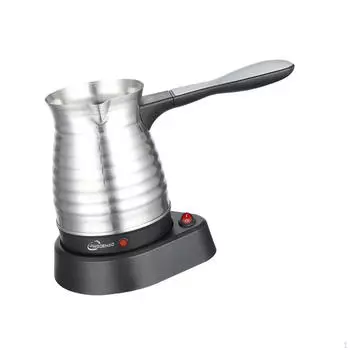 Кофейник, чайник из нержавеющей стали на 17 унций с ручкой для использования в офисе Style A