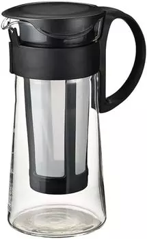 Кофейник для холодного заваривания Mini Black 600ml Кофейный кувшин Сделано в Японии (Харио) МКПН-7-Б