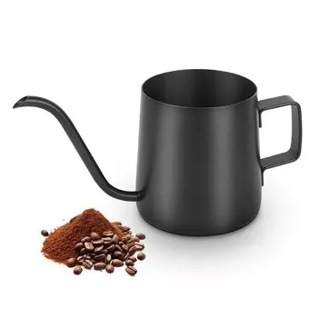 Кофейник hanmir Coffee Server 250 мл с подвесным ушком, легко наливаемый вручную, чайник для кофе, кофеварка с узким горлышком, для офиса, на открытом воздухе, для праздника, подарок своими руками