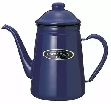 Кофейник Kalita эмалированный с узким горлышком 1л белый #52115 белый