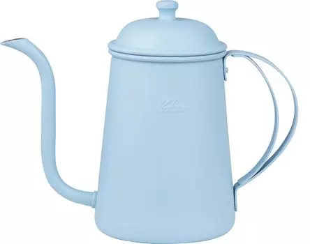 Кофейник Kalita SORA из нержавеющей стали объемом 700 мл, чайник серии Earth, пустой, с узким горлышком, матовая отделка, сделано в Японии [серия Earth] #52277