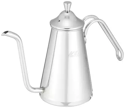 Кофейник Kalita Tsubamesanjo Craftsmanship из нержавеющей стали объемом 700 мл с узким горлышком и прямым огнем, изготовленный в Японии. Тонкий чайник из нержавеющей стали 700SS.