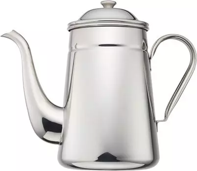 Кофейник Karita #52035, нержавеющая сталь, 11,8 жидких унций (3000 мл), Direct Fire, сделано в Японии, 1,0 жидкая унция (3,0 л), Капельница, Кофейник, Кофейник