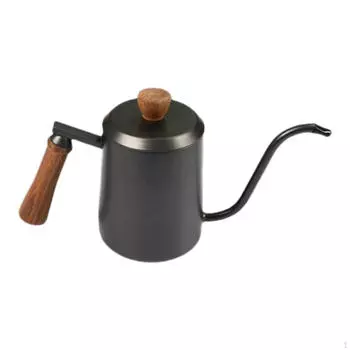 Кофейник с удобной ручкой и гибким креплением, портативный носик для чайника Silver 350ml