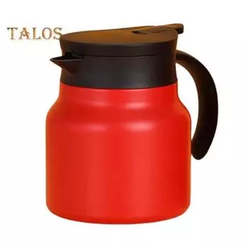 Кофейник Удобный изолированный долговечный практичный термокофейник с фильтром Поставка ресторана 800ML белый