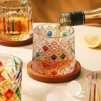 Кофейные чашки для виски, коктейльные прайм-напитки, вода, текила, латте, свадебное молоко, мокко, винные рюмки, витражи Vasos, домашний декор 201-300ml