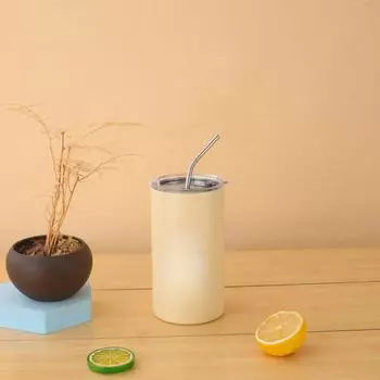 Кофейные чашки из нержавеющей стали 304 для мужчин и женщин, высококачественная соломенная кружка, американские кофейные чашки 300ml