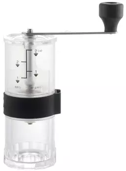 Кофейные инструменты KOGU Shimomura Planning Coffee Mill [Сделано в Японии] Ручной помол с градуированной кофемолкой Керамические лезвия Регулировка грубости помола Наружная установка