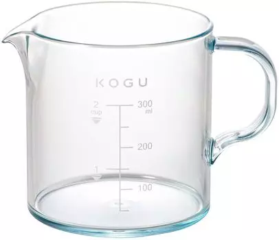 Кофейные принадлежности KOGU небьющийся кофейный сервиз 300 мл в посудомоечной машине из прозрачной смолы, легкий для чашек со шкалой, умный для кемпинга на открытом воздухе