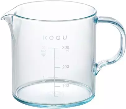 Кофейные принадлежности KOGU Shimomura Planning Небьющийся кофейный сервиз 300 мл [Сделано в Японии] Можно мыть в посудомоечной машине Прозрачный полимер