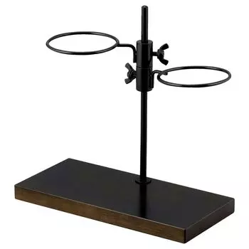 Кофейные принадлежности KOGU Shimomura Planning Регулируемая по высоте подставка для капельницы Двойная Регулируемая по вертикали и горизонтали Подвижная Вмещает 2 чашки одновременно