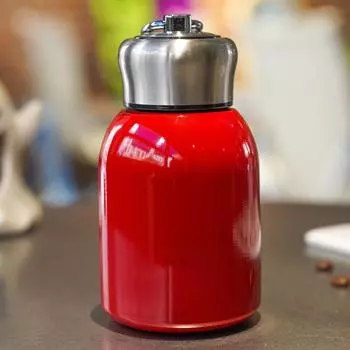 Кофейные вакуумные термосы 300 мл, кружка из нержавеющей стали с изоляцией, портативная дорожная бутылка для воды с крышкой, чашки, сохраняют напитки горячими или холодными