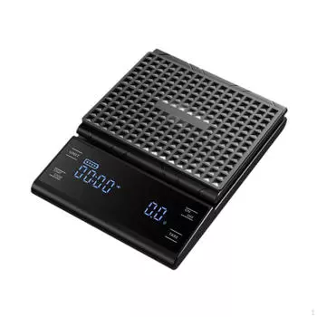 Кофейные весы электронные пищевые цифровые с таймером перезаряжаемые зерна 3kg 0.1g