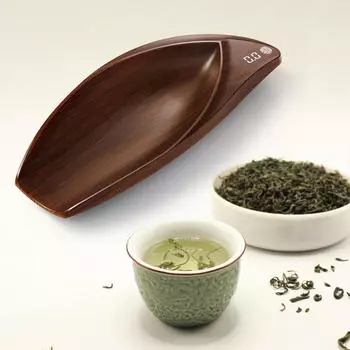 Кофейные весы цифровые граммы подарок легкий измерительный мини электронный чай темно-коричневого