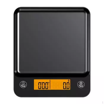 Кофейные весы с таймером, цифровые кухонные весы, прецизионные портативные весы without USB