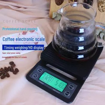 Кофейные весы V60 Precision с таймером — точность 0,1 г для заваренного вручную кофе одного сорта
