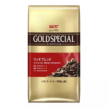 Кофейные зерна UCC Gold Special Rich Blend (порошок) 1000г