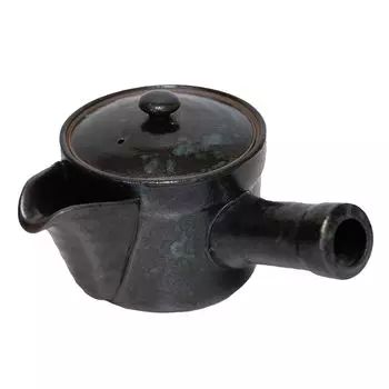 Кофейный чайник для кофе от Hasami, изготовленный в печи Chojuro, емкостью 300 мл. Приблизительно 2 чашки. Можно мыть в посудомоечной машине. С фильтром. Просто залейте горячей водой и дайте ей закипеть. чёрный