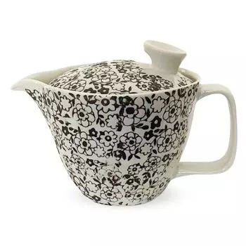 Кофейный чайник Hasami Ware, изготовленный в Японии, кофейный чайник со стальным фильтром 240 м, большой, для одного человека, маленький, в форме цветка, основной блок, подходит для микроволновой печи