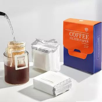 Кофейный фильтр YONGDING Coffee Pacitto, кофейный фильтр, бумажный мешок для сбора капель, кофейный фильтр, кофейный капельный пакет, пустой мешок для 1 чашки, одноразовый, подвесной