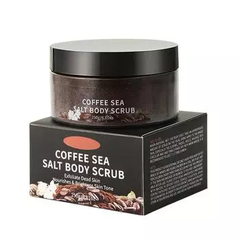 Кофейный крем-скраб для глубокого очищения тела, морской эксфолиации и удаления куриной кожи One Size