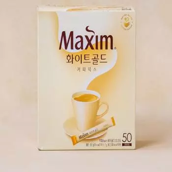 Кофейный микс Maxim White Gold 50 стиков