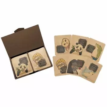 Кофейный напиток Animal Coffee Drip Coffee Подарочные типы подарков всего 16 Кофе Подарочный 16 Сумка Коробка HiwaHiwa (6 ассорти, упакованных, пакетиков)