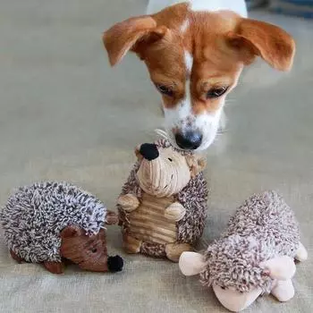 Кофейный ёжик, совершенно новая звуковая игрушка для домашних животных, пищащая игрушка, игрушка для собак камуфляжный