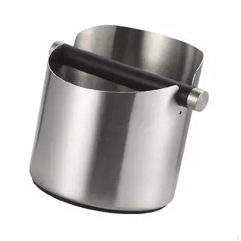 Кофейный ящик для кофейной гущи Контейнер для сбора кофейной гущи Съемный бар Амортизирующий эспрессо серебряный