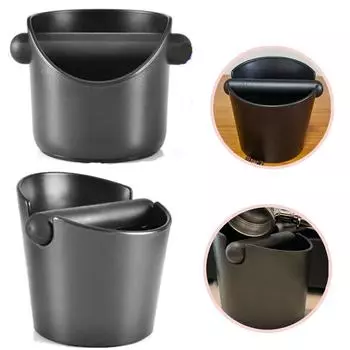 Кофейный ящик Knock Box, амортизирующий эспрессо-бокс Barista Grind, противоскользящий мусорный контейнер Grind Barista, обеденные принадлежности для кафе, магазинов, домашнего использования