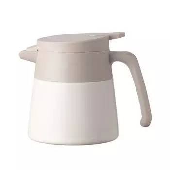 Кофейный сервант Atlas, настольный кофейник, термопот, 650 мл, с вакуумной изоляцией, горячая/холодная вода, термос, нержавеющая сталь, легко моется, прямой слив капель, небьющийся,