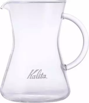 Кофейный сервер Kalita, термостойкое стекло, 300 мл, конический сервер 300 #31286, безопасный для микроволновой печи кофейный стакан, кофейня, кафе, стильный