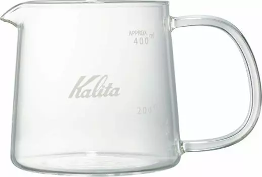 Кофейный сервер Kalita, термостойкое стекло, 400 мл, кувшин 400 #31276, микроволновая печь, ОК, стакан для кофе, кофейня, кафе, стильный