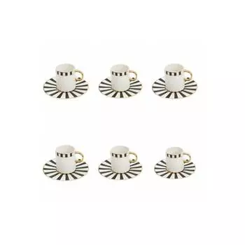 Кофейный сервиз Palms 12 предметов на 6 персон