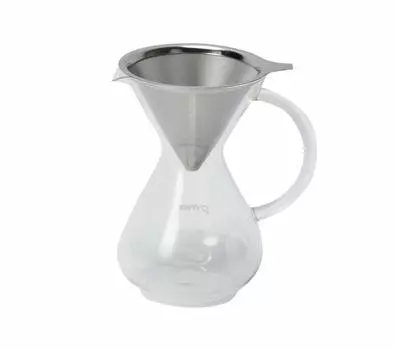 Кофейный сервиз Pyrex PYREX 800 мл с фильтром из нержавеющей стали, прозрачный CP-8536