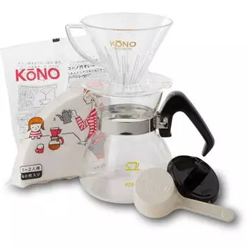 Кофейный сифон Kono Meimon набор для заваривания кофе на 2 персоны MDN-20