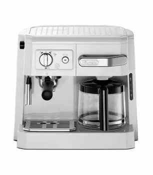 Кофемашина DeLonghi Combi белая BCO410J-W