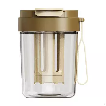Кофемашина для приготовления холодного кофе, контейнер для напитков, 330 мл, легко моется, компактный, легкий кофейный