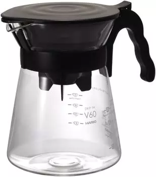 Кофемашина Hario Coffee Dripper Server V60 для 2 человек с функцией капельного заваривания VDIR-02-B