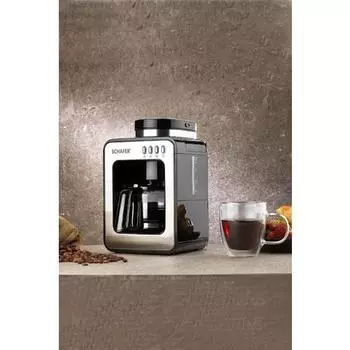 Кофемашина с фильтром Schafer Barista и кофемолкой