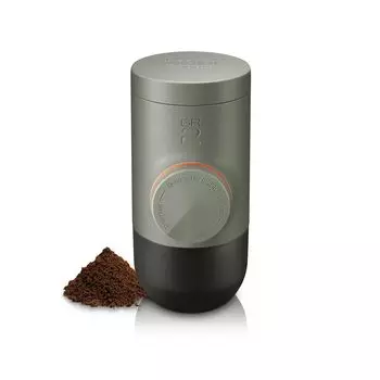 Кофемашина WACACO Minipresso GR2 Espresso с ручным управлением, совместимая с молотым кофе, портативная кофемашина, 18 бар, только ручное управление,