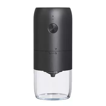 Кофемолка электрическая ступка керамические лезвия автоматическая остановка USB перезаряжаемая мельница 1800 мАч миксер поставляется с чистящей щеткой легко чистить моющийся встроенный