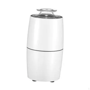 Кофемолка для кофейных зерен, сухие злаки, высокоэффективная машина для измельчения пищевых продуктов для домашнего хозяйства белый