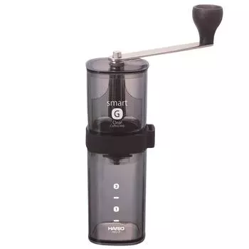 Кофемолка HARIO Smart G Прозрачная черная MSG-2-TB чёрный