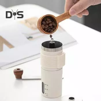 Кофемолка из нержавеющей стали ручная кофемолка мини портативная кофемолка с точностью помола для домашнего офиса путешествия чёрный