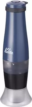 Кофемолка Kalita Coffee Mill Hand Grind, работающая от аккумулятора, дымчато-голубая, медленная, G15 #43038