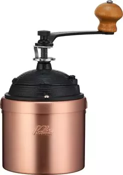 Кофемолка Kalita из меди, ручная ручная кофемолка с крышкой Cu-2#42086 бронзовый