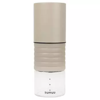 Кофемолка Macross, электрическая кофемолка для зерен на открытом воздухе, перезаряжаемая через USB, способ помола, регулируемые чашки, примерно 3 чашки, USB-шнур в комплекте