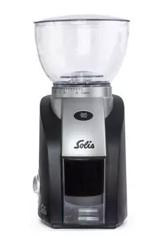 Кофемолка Solis Scala Plus Кофемолка Black Silver SK1661