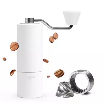 Кофемолка TIMEMORE с ручным управлением Time More C2S, 36 уровней, регулируемая жесткость, легкая, экономящая труд, портативная, легко моющаяся, из нержавеющей стали